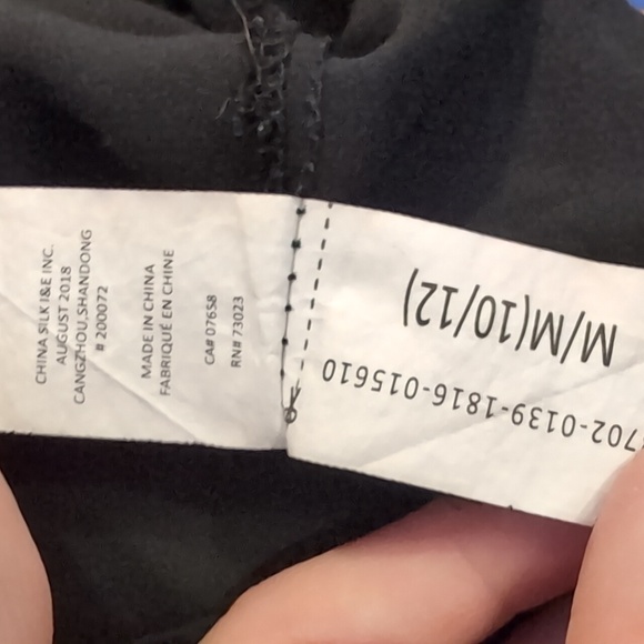 3/$20 Urban Kids Black Tunic Top Long Sleeve Girls Size Medium 10 12 Lace Shirt - Picture 13 of 13